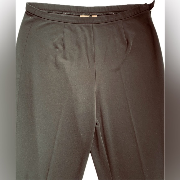 CASLON 2 pairs relaxed fit side zipper black stretch pant, size LARGE. - Picture 7 of 10